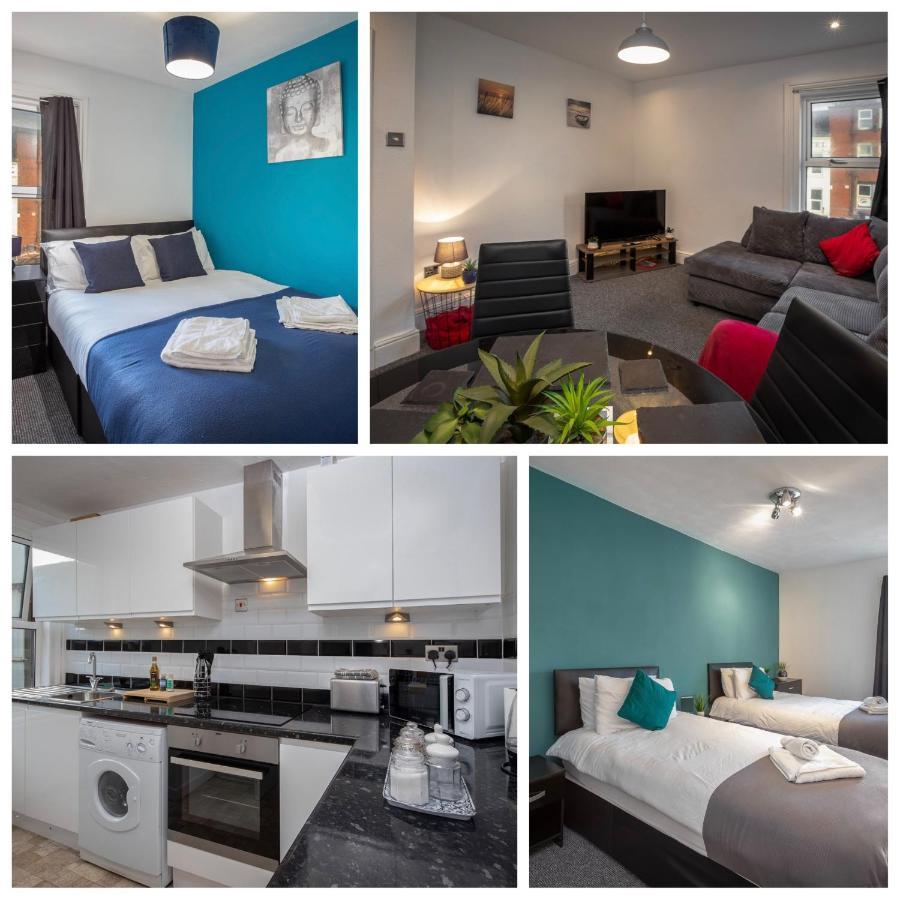 03 Springfield - Sleeps 4 Apartment แบล็คพูล ภายนอก รูปภาพ